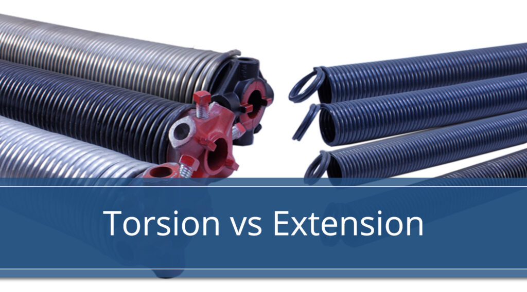 torsion spring vs extension springs