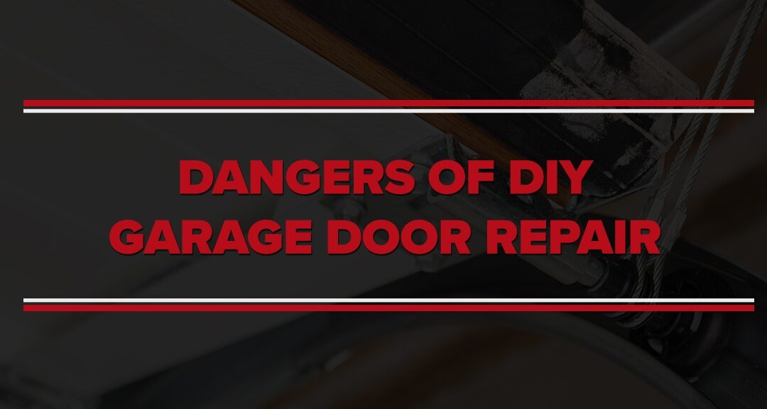 Why DIY Garage Door Repair Is Dangerous—Especially in Winter.